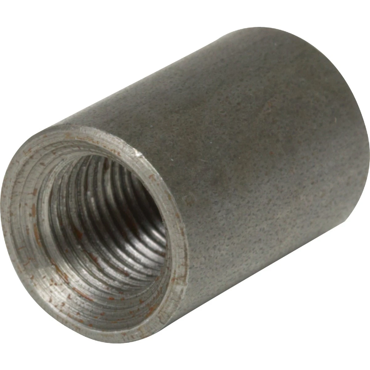 Black Pipe Coupling, Wrot Steel, 2 In.