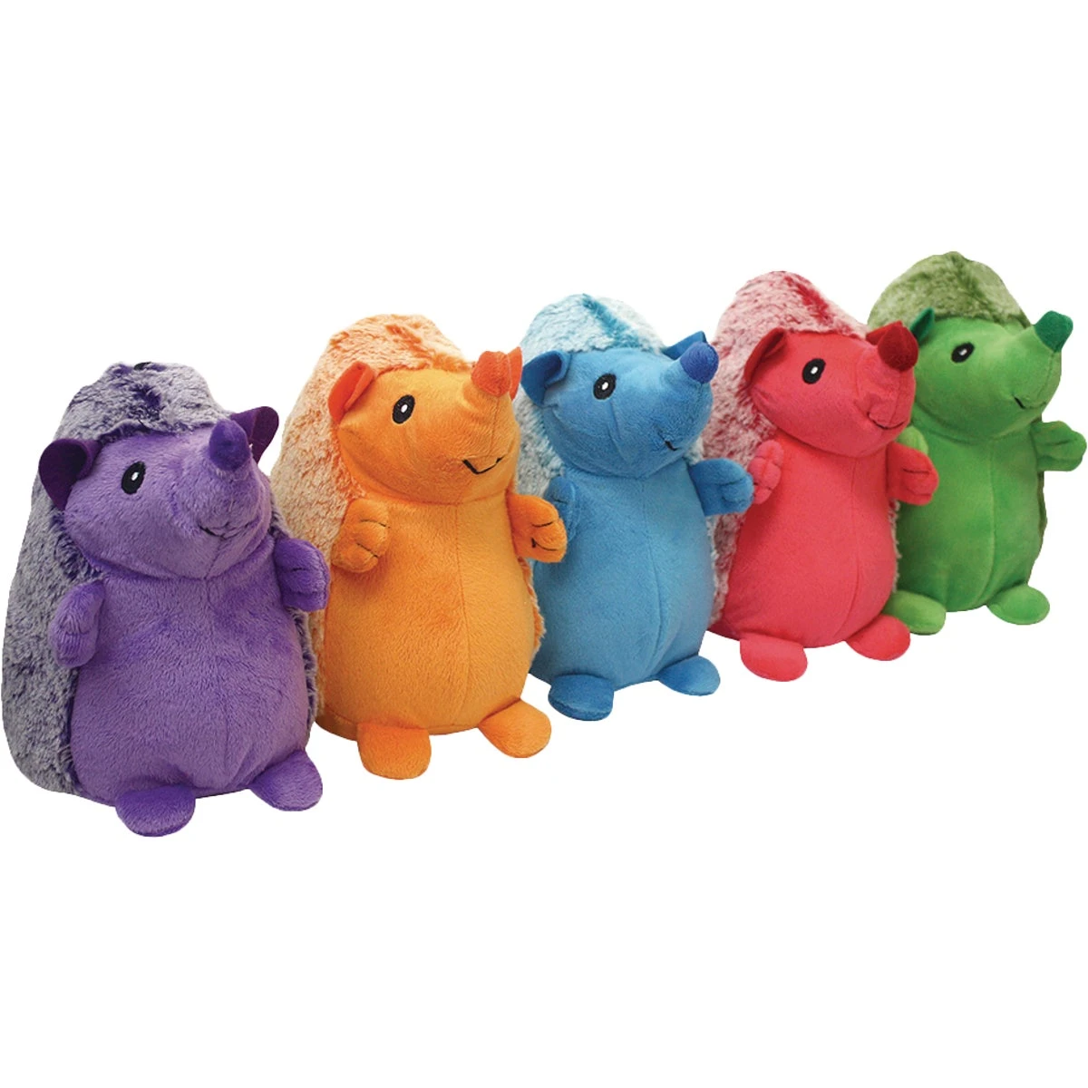 Hedgehog Plush Squeakie Dog Toy, 8 In.