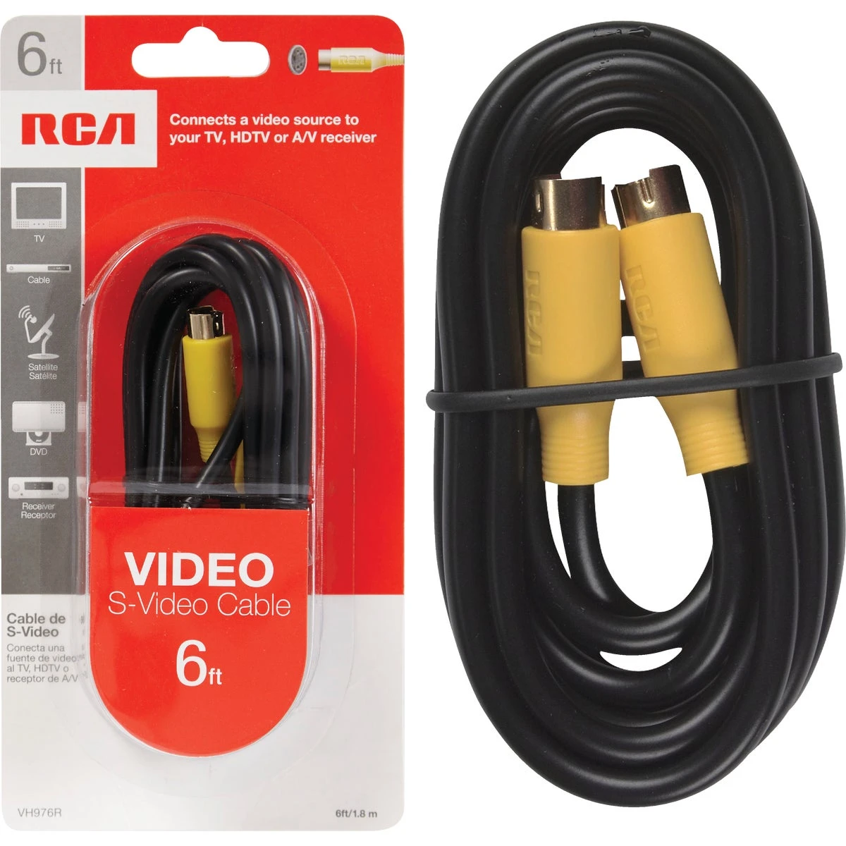 S Video Dubbing Cable, 6 Ft.