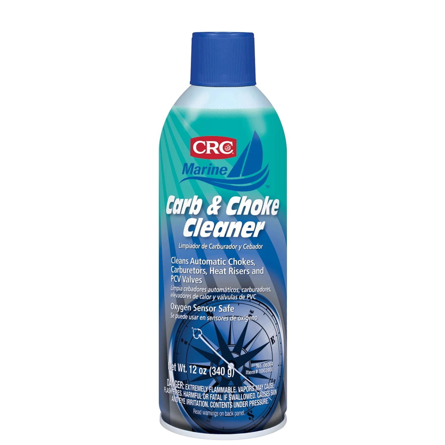 Marine Carb/Choke Cleaner, 12-oz.