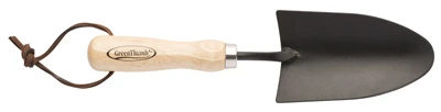 Garden Transplanter, Wood Handle, 11.5-In.