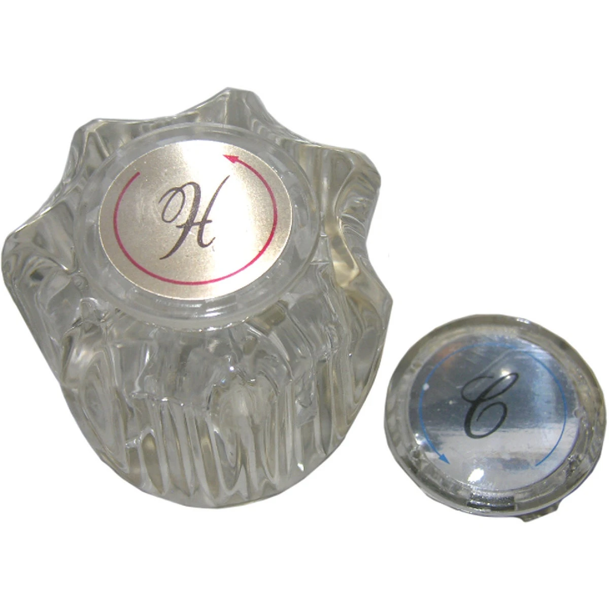 Lavatory & Kitchen Handle, Clear