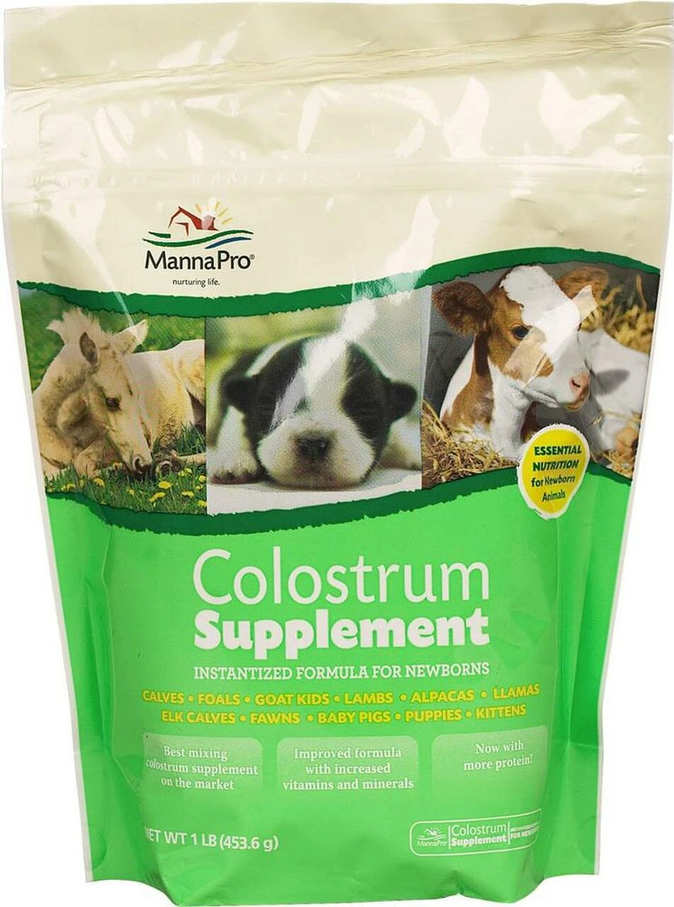 Colostrum Newborn Formula For Livestock, 16-oz.