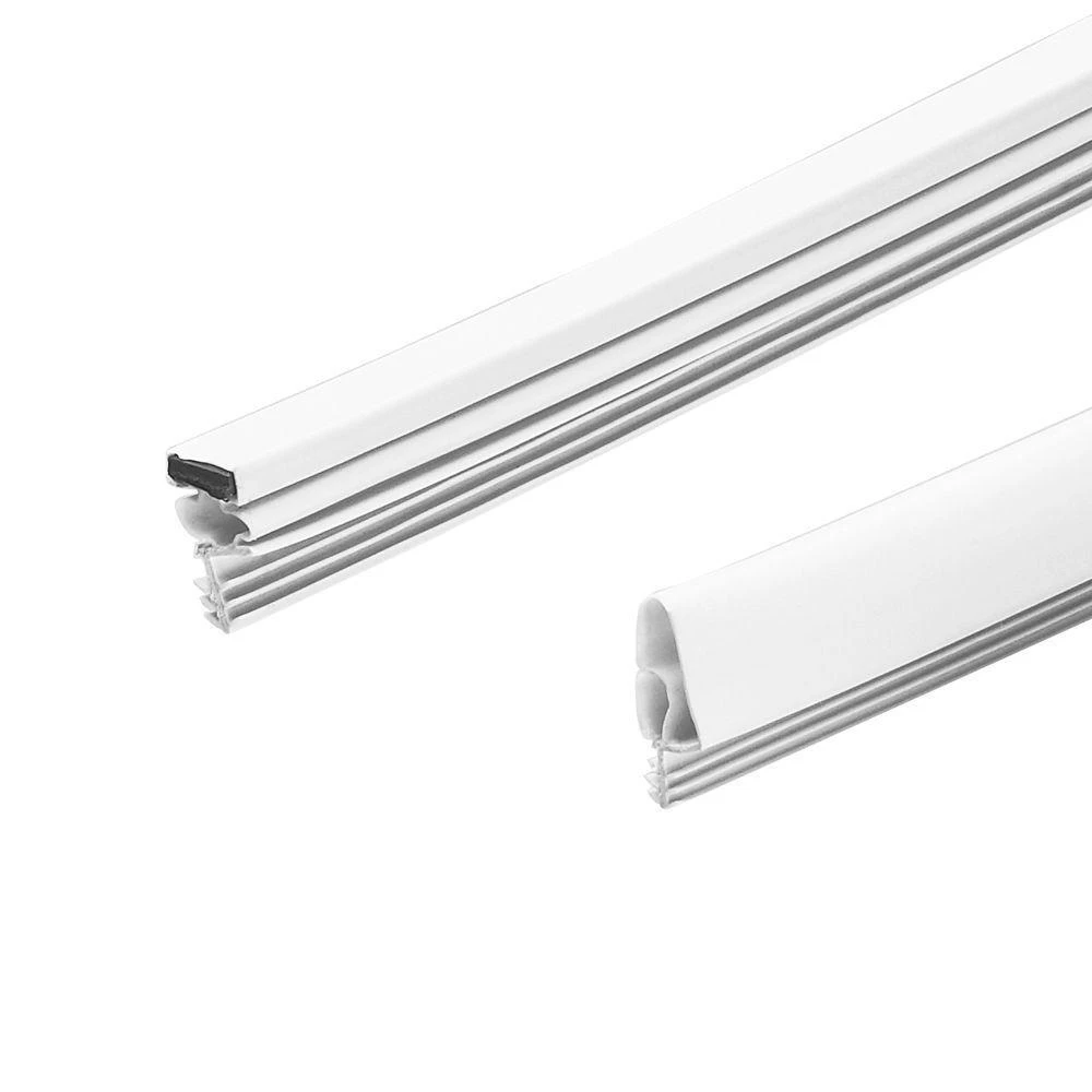 Magnetic Door Seal for Kerfed Doors, White