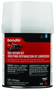 310 Auto Body Repair Kit - 1 Pint With Filler, Hardener, And Tools