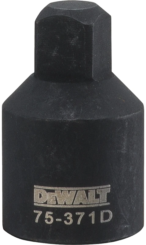 Impact Socket Adapter, Black Oxide, 1/2 In. Female x 3/8 In. Male Drive