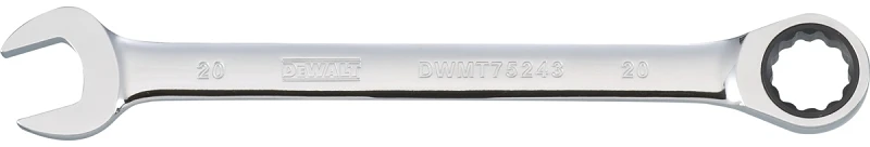 Metric Ratcheting Combination Wrench, Long-Panel, 20mm