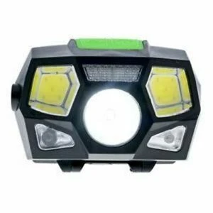 6-mode Motion Activated Usb Rechargeable Cob Led Headlamp