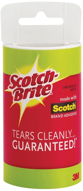 Scotch Lint Roller Refill 56 Sheets, 2.5 In X 4 In, Model 836rfs-56