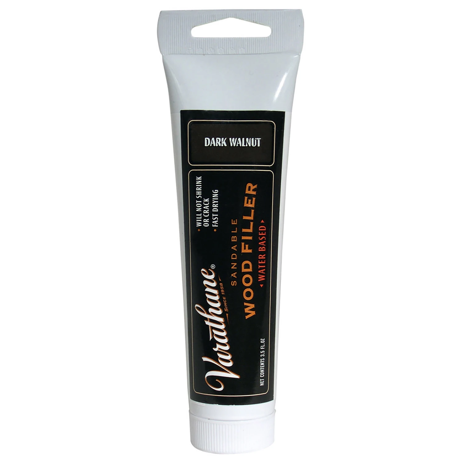Wood Filler, Dark Walnut, 3.5-oz.