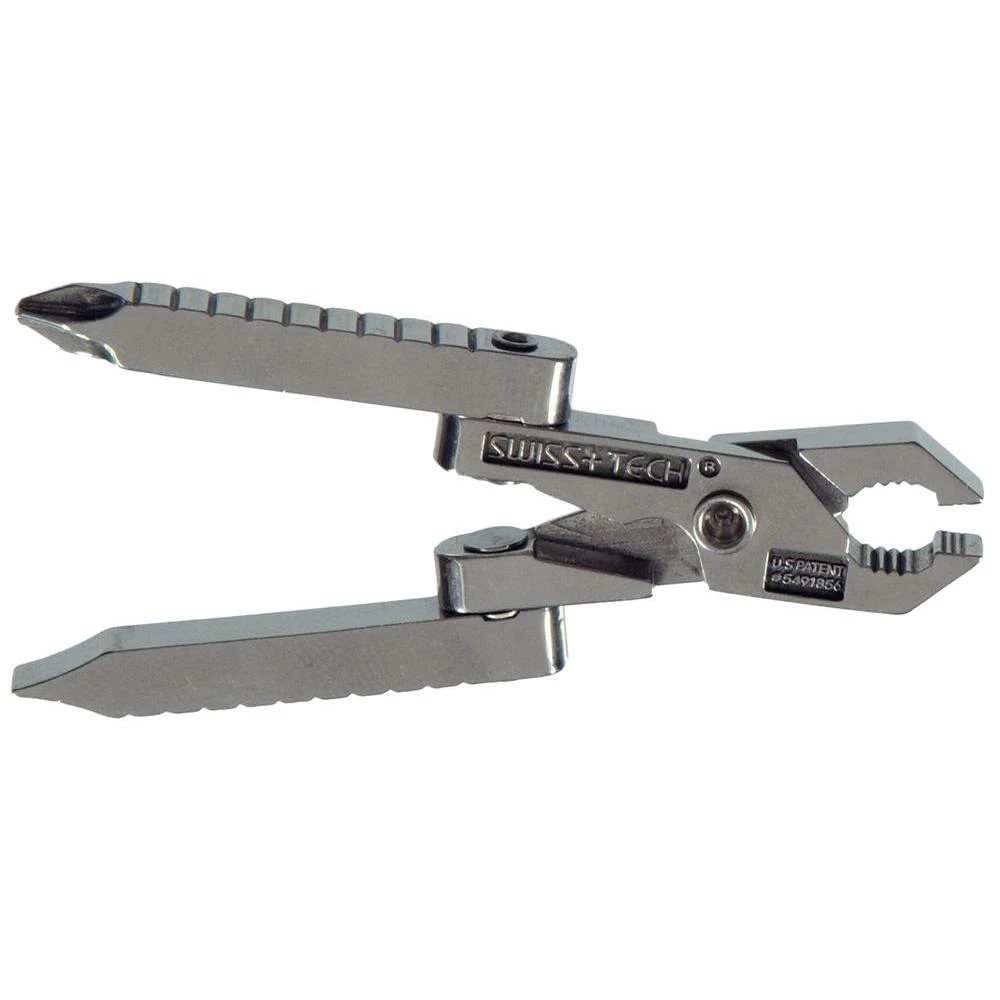 6-in-1 Micro-tech Key Ring Tool With Screwdrivers, Pliers, And Wire Cutters