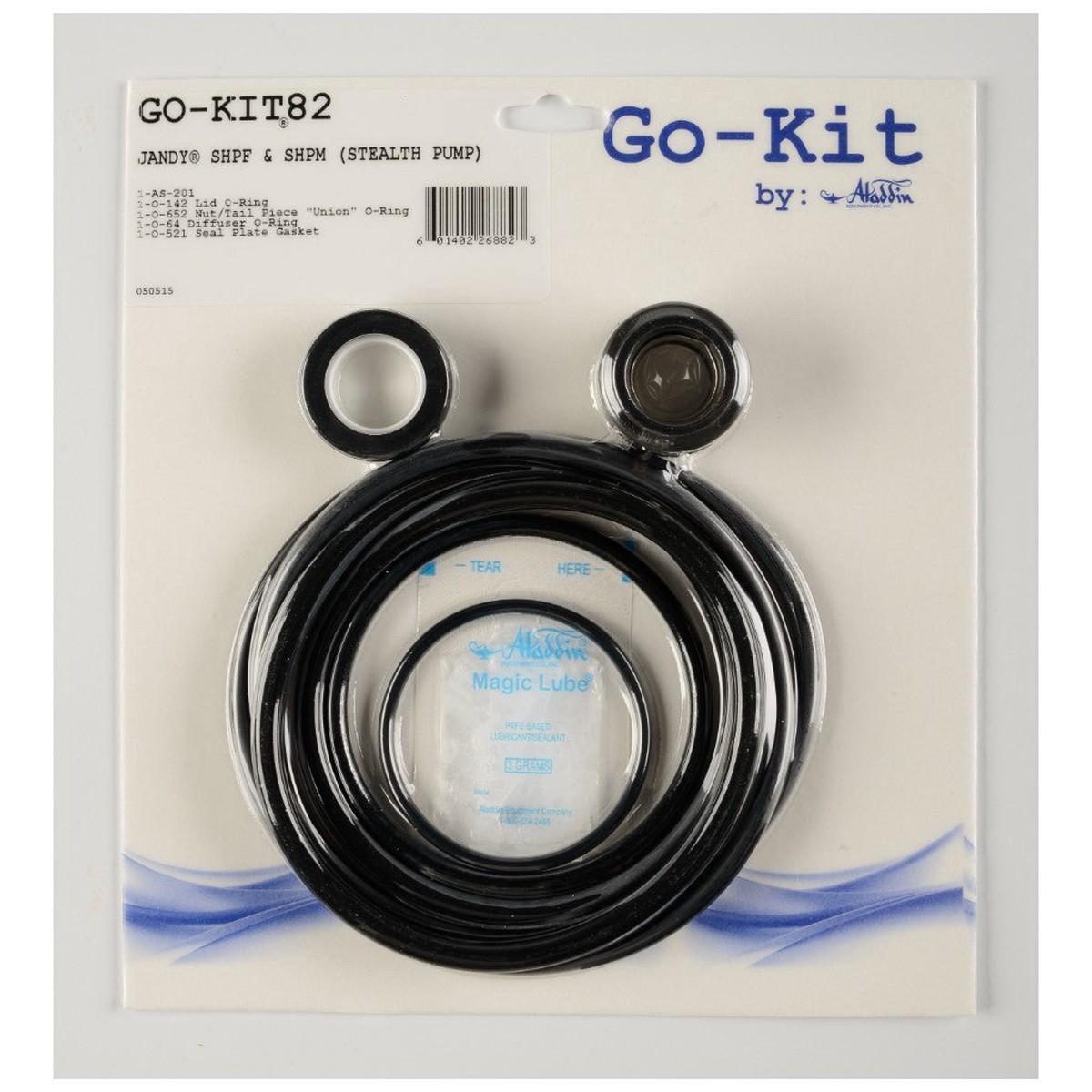 Aladdin Shaft and Shim Kit, for Jandy Stealth | GO-KIT82