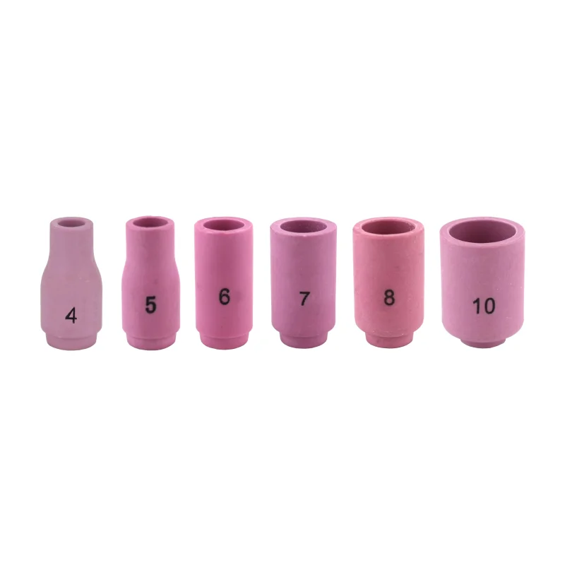 Alumina Nozzle Cups for TIG Welding Torches Series 9/20/25 with Standard and 17/18/26 with Stubby Set-Up – Regular