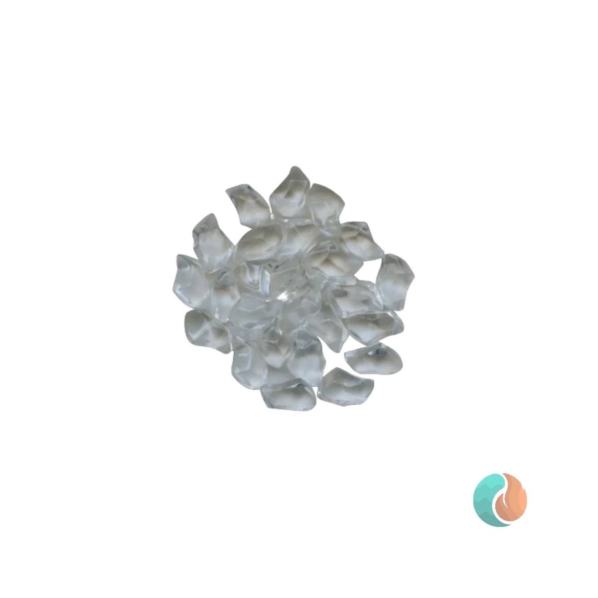 Amantii Gem Fire Glass Media, 1", Clear | AMSF-GLASS-06