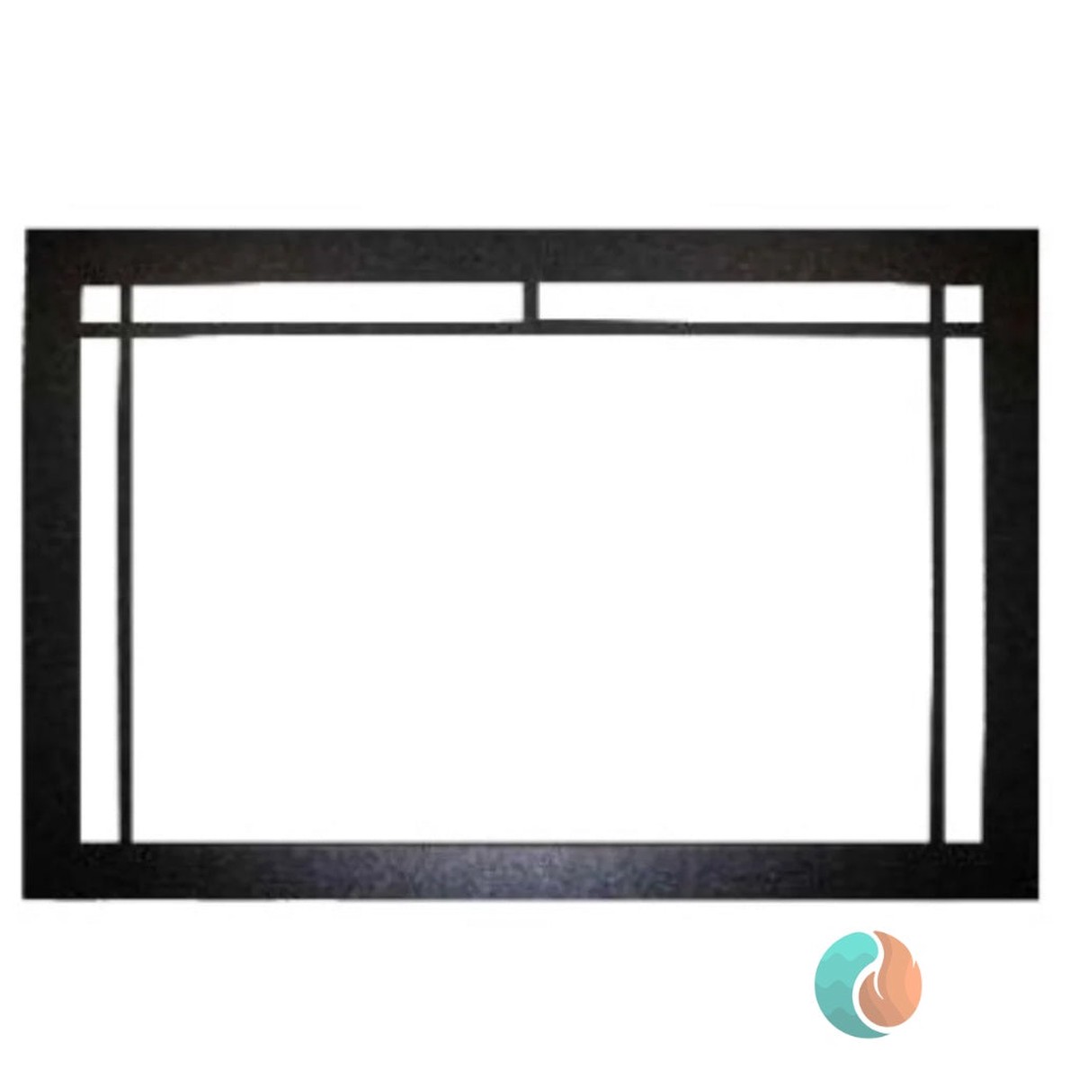 Amantii Square Trim, for TRD-38 Electric Fireplace | AMTR38T