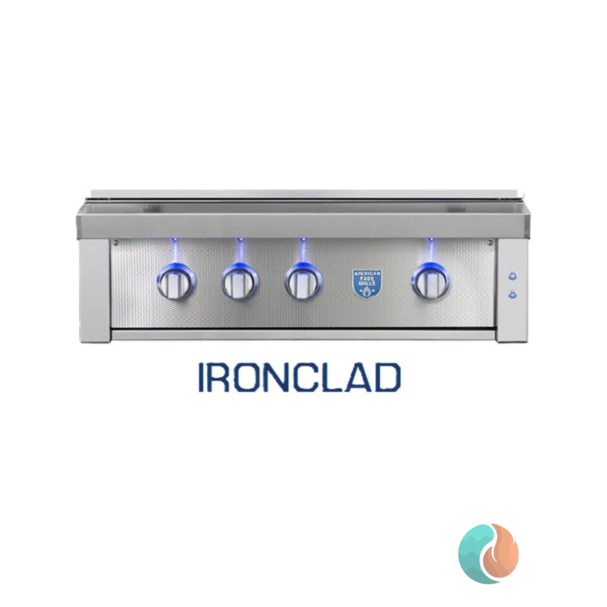 American Made Grills IronClad Faceplate for 36" Estate & Freedom Grills | FACE-IRON-36