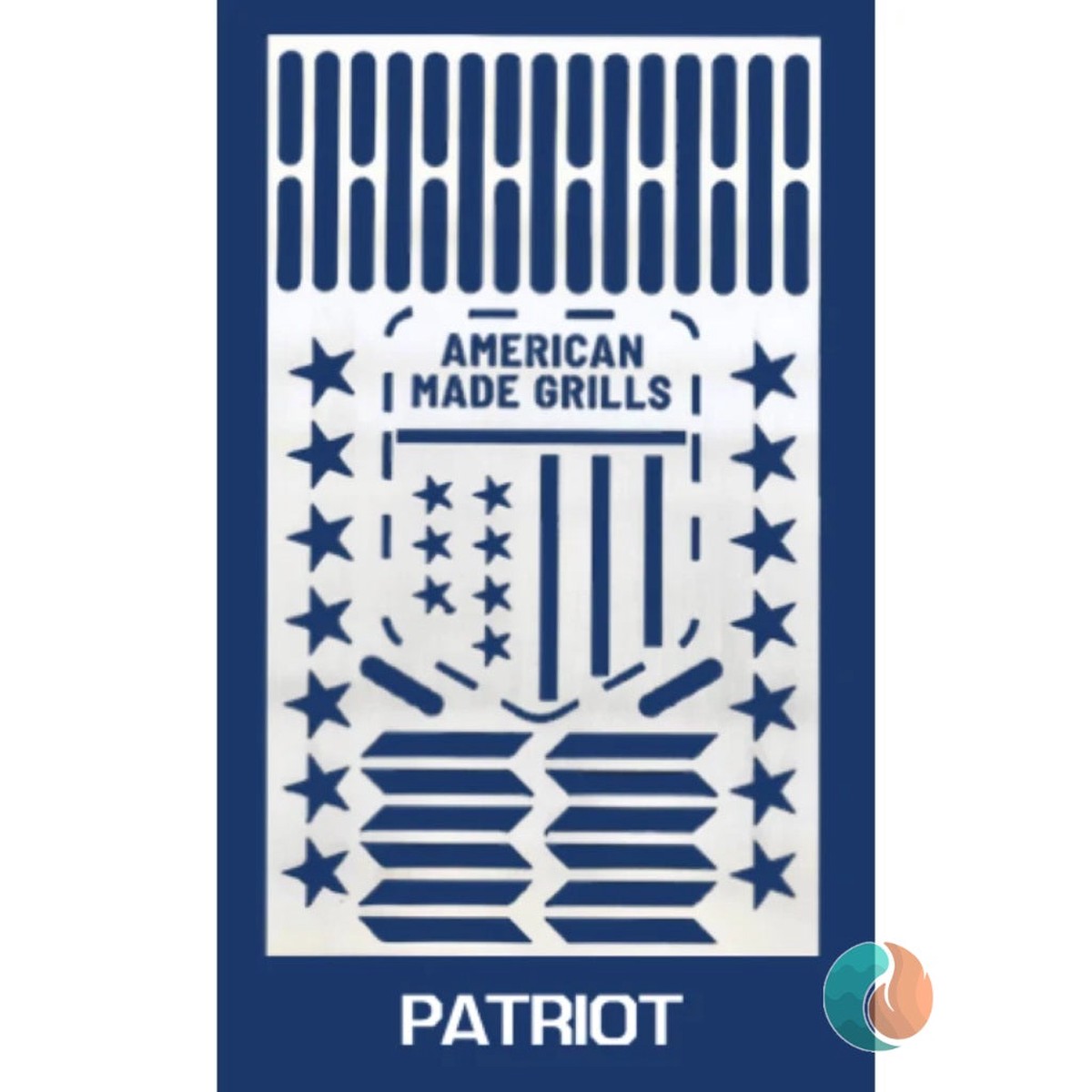 American Made Grills Small Patriot Grill Grate for 36" Units | GRATE-PAT-SM