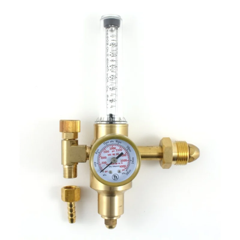 Argon CO2 – TIG/MIG Flowmeter – Welding Regulator – High-Flow – CGA580 – HDV