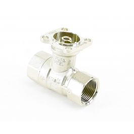 Belimo B218B 2-Way 3/4" Characterized Control Valve 7.4Cv Chrome Plated Trim