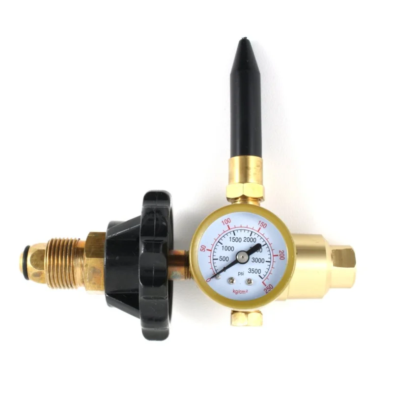 Ballon Inflator – Helium Gas – Hand Tight – Helium Cylinder Gauge
