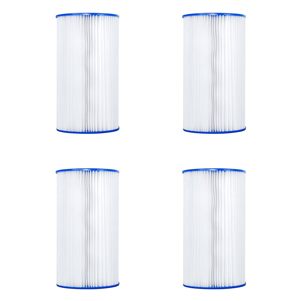 Bestway Flowclear Type IV & B Pool Filter Pump Replacement Cartridge (4 Pack)