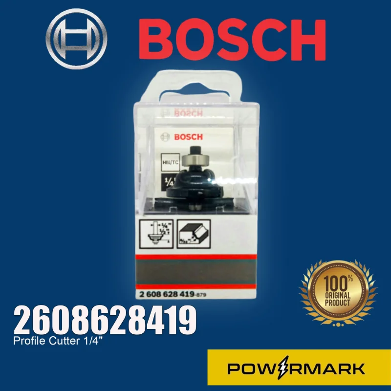 BOSCH 2608628419 Profile Cutter 1/4″