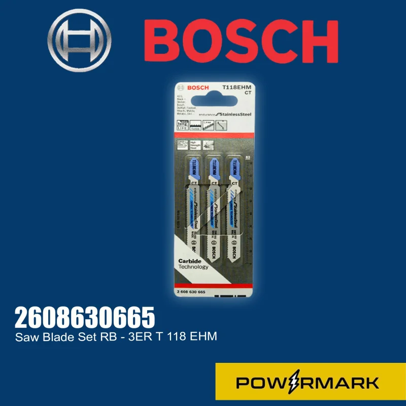 BOSCH 2608630665 Saw Blade Set RB – 3ER T118EHM