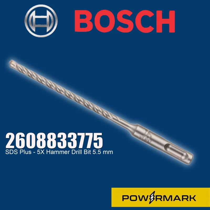 BOSCH 2608833775 SDS Plus – 5X Hammer Drill Bit 5.5 mm