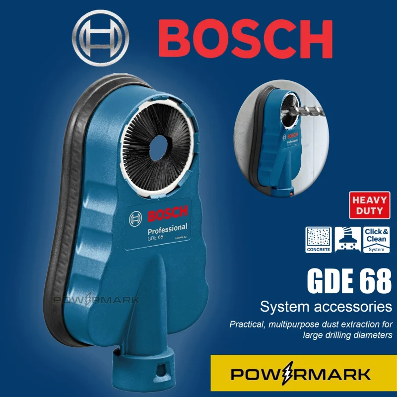 BOSCH GDE 68 Dust Extraction Adapter 68mm