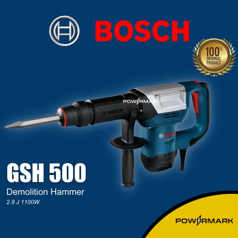 BOSCH GSH 500 MAX Professional Demolition Hammer 1100W with SDS MAX