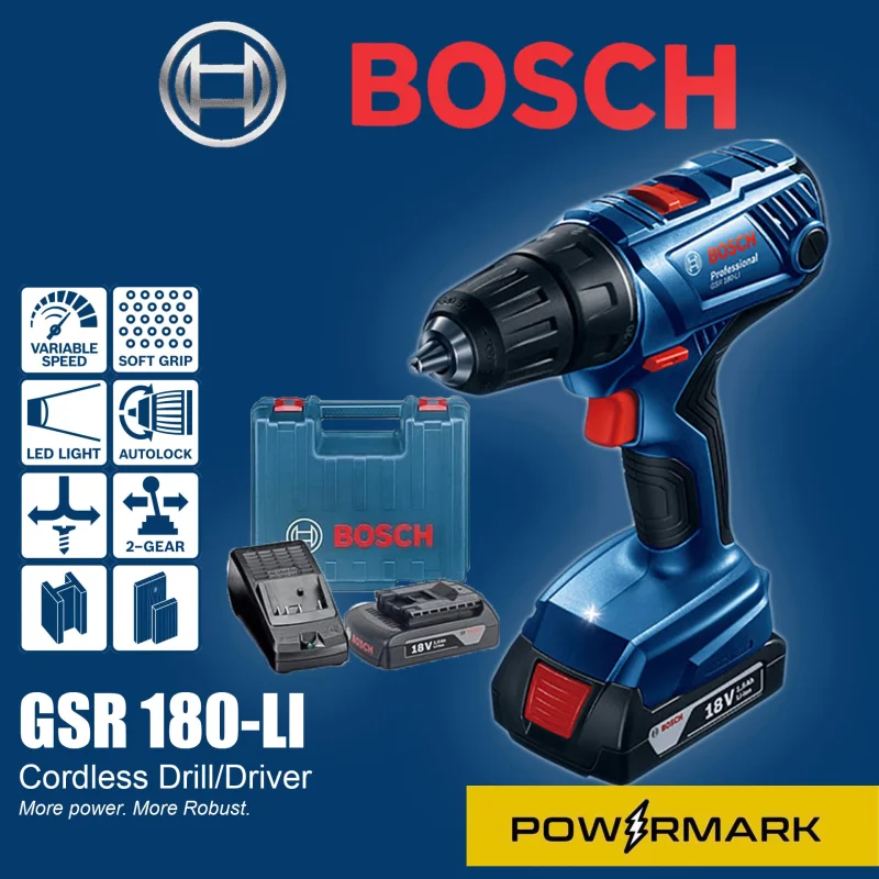 BOSCH GSR 180-Li Cordless Drill Driver