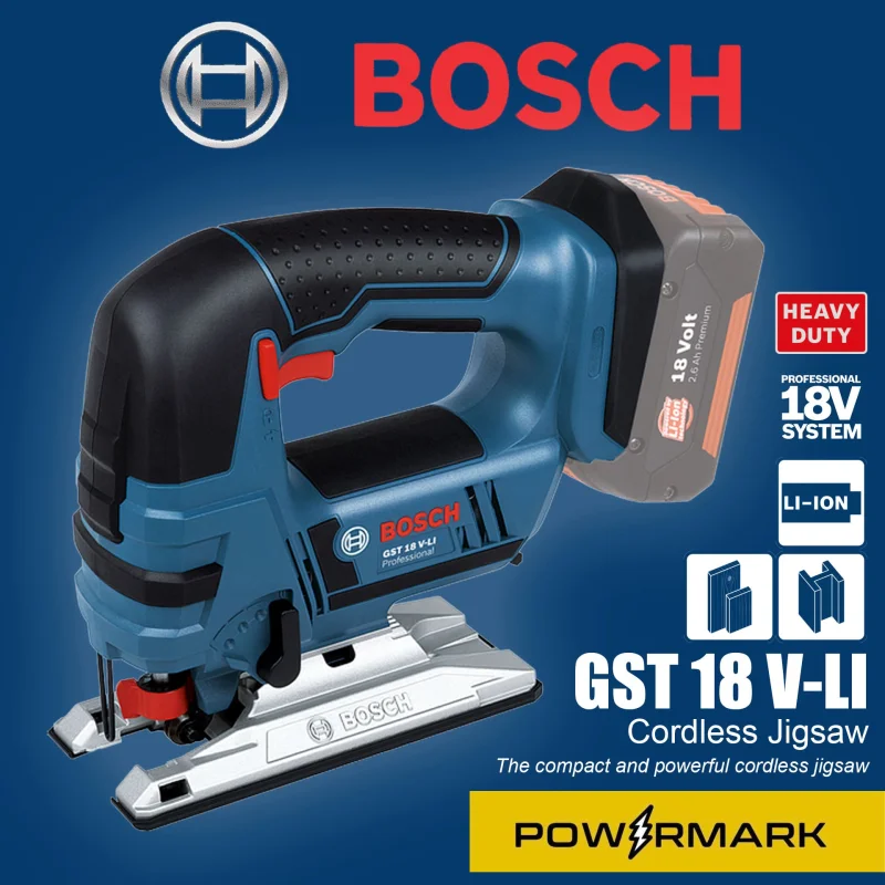 BOSCH GST 18 V-Li Cordless Jig Saw (Bare Tool)
