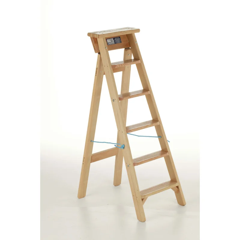 Bratts Timber Trade Swingback Step Ladders – 4 Tread