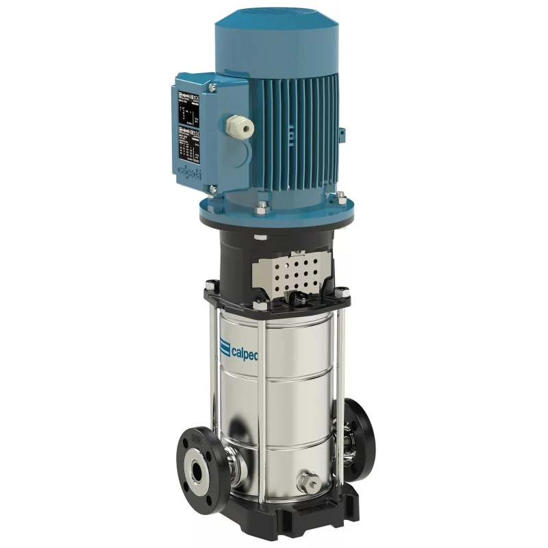 CALPEDA VERTICAL MULTISTAGE ELECTRICAL WATER PUMP – MXV 50-2004-60 – 10HP, 220/440V, 3PH, SUCTION AND DISCHARGE (2×2) “