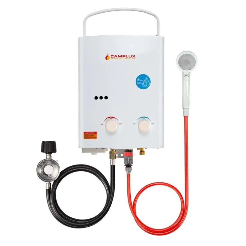 Camplux 5L 1.32 GPM Outdoor Portable Tankless Water Heater