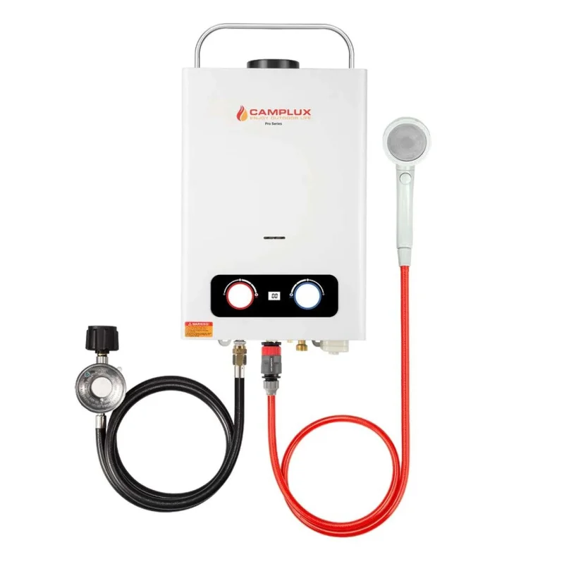 Camplux Pro Series 6L 1.58 GPM Outdoor Portable Tankless Gas Water Heater
