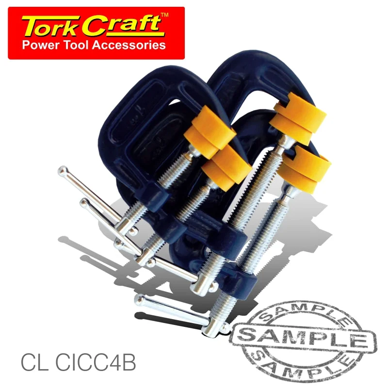 CLAMP C – TYPE4PCS SET KIT 2 X 25 & 50MM