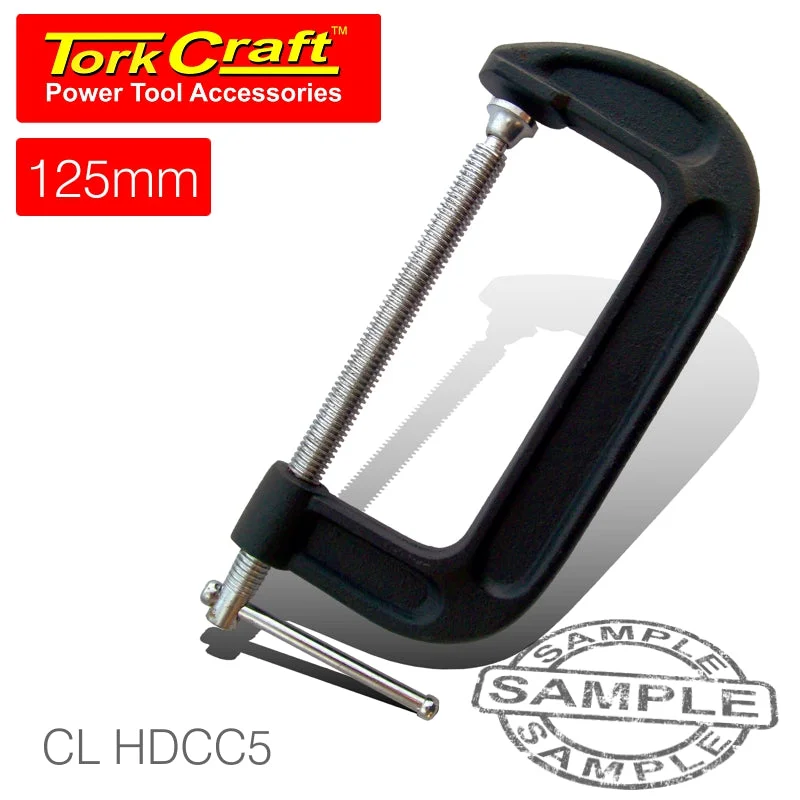 CLAMP G HEAVY DUTY 125MM 5′