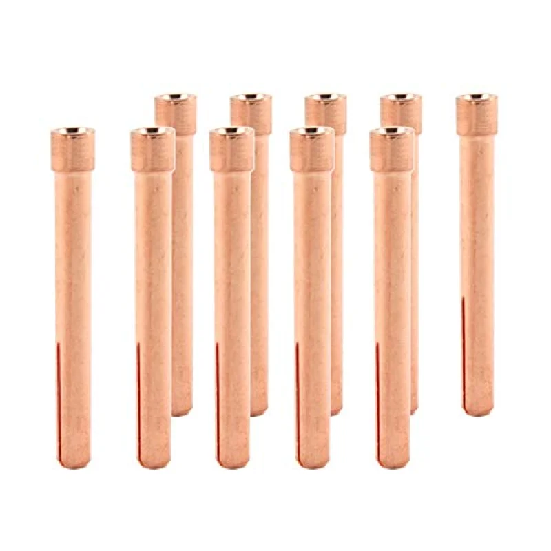 Collet for TIG Welding Torches Series 17/18/26 with Standard, Gas Lens and Large Diameter Gas Lens Set-Ups