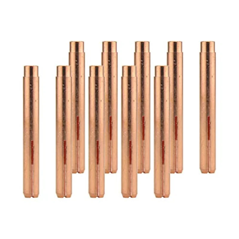 Collet for TIG Welding Torches Series 9/20/25 with Large Diameter Gas Lens Set-Up