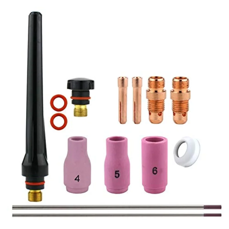 Consumables Kits for 17-18-26 Series TIG Torches – Stubby Set-Up