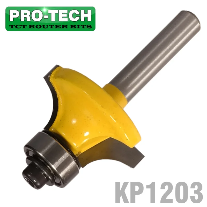 CORNER ROUNDING 1 1/8′ X 1/2′ (5/16′ RADIUS) 1/4′ SHANK