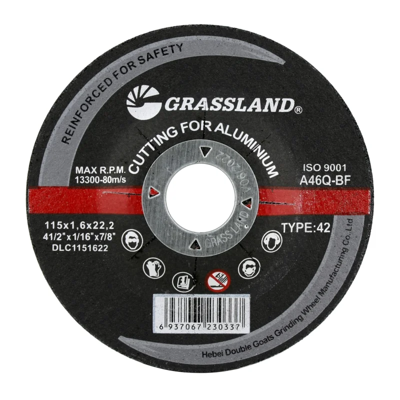 Cutting Disc, Aluminum Freehand Cut-off wheel – Depressed Center – 4-1/2″ x 1/16″ x 7/8″ -T42