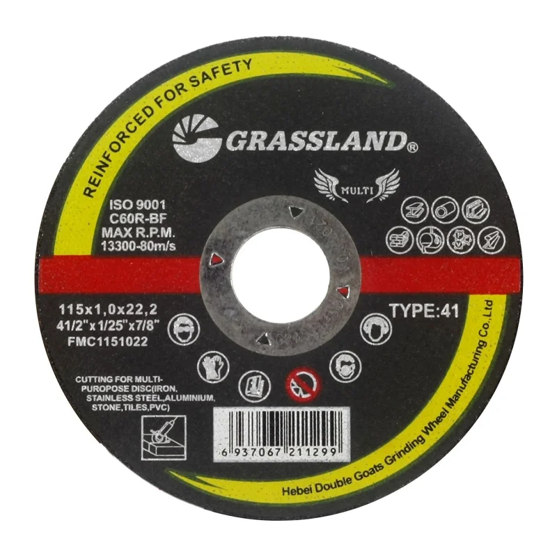 Cutting Disc, Multi-Purpose Freehand Cut-off wheel – 4-1/2″ x 0.04″ x 7/8″ – T41