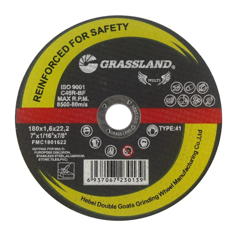 Cutting Disc, Multi-Purpose Freehand Cut-off wheel – 7″ x 1/16″ x 7/8″ – T41