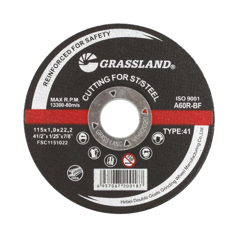 Cutting Disc, Stainless Steel Freehand Cut-off wheel – 4-1/2″ x 0.04″ x 7/8″ – T41