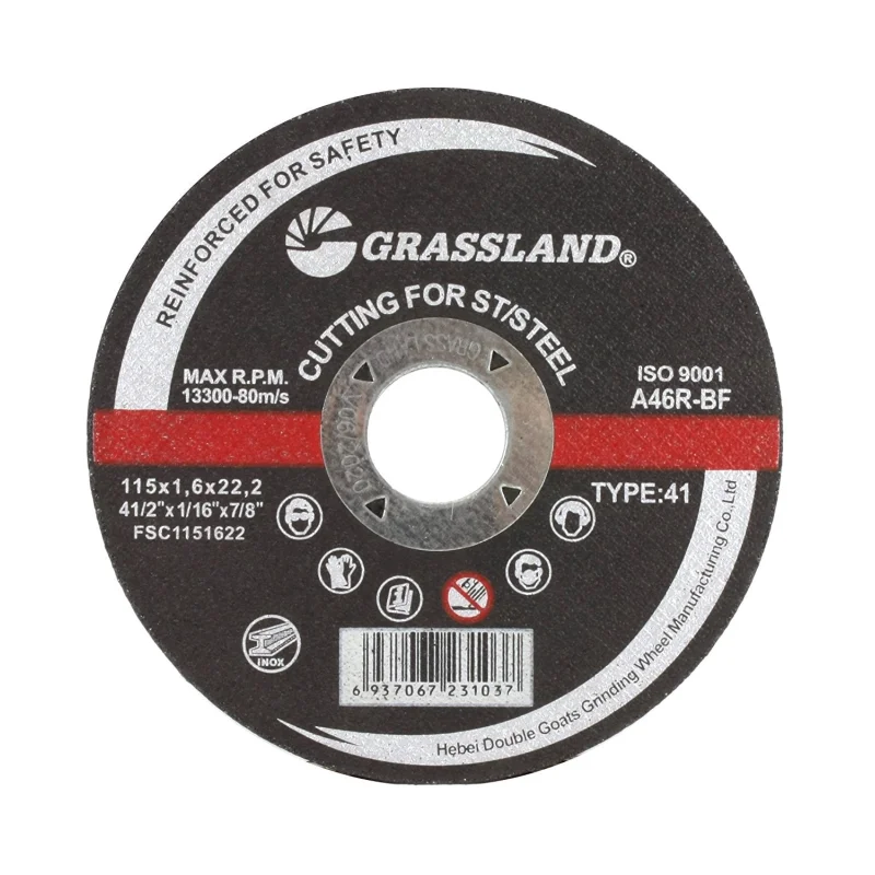 Cutting Disc, Stainless Steel Freehand Cut-off wheel – 4-1/2″ x 1/16″ x 7/8″ – T41