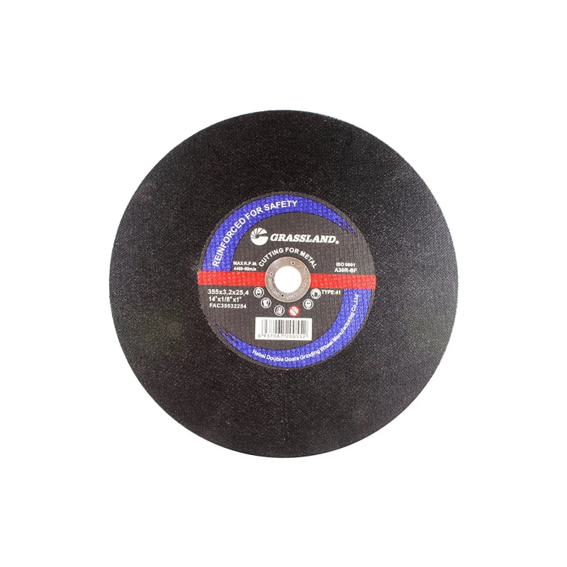Cutting Disc, Steel Cut-off Wheel for Chop Saw – 14″ x 1/8″ x 1″