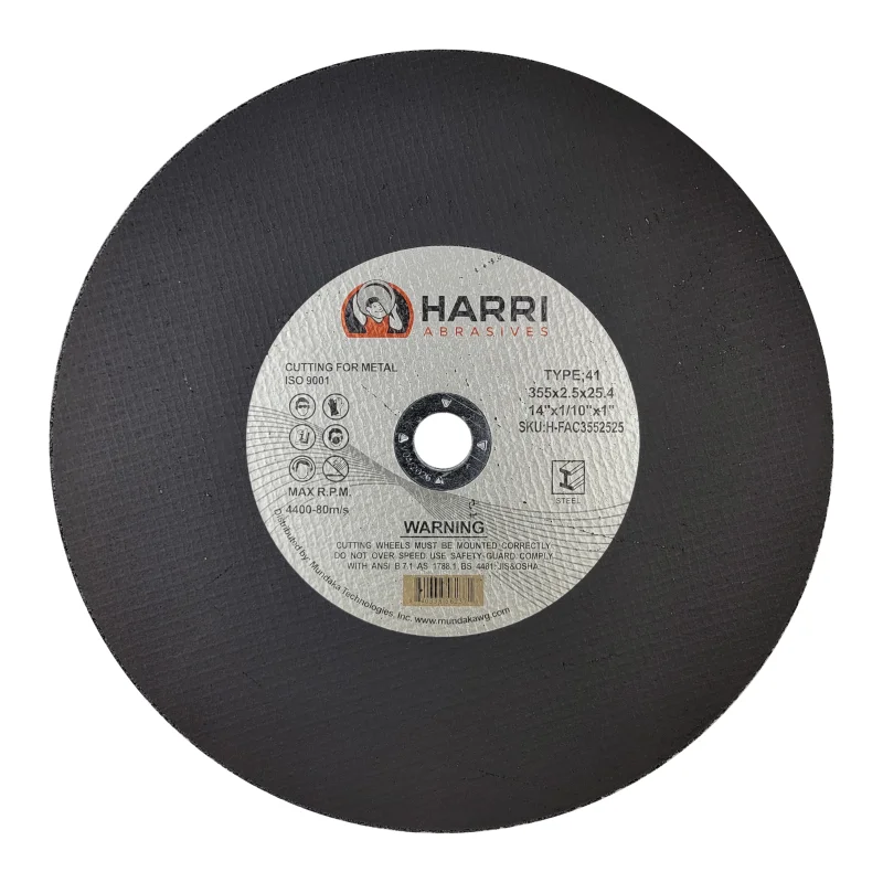 Cutting Disc, Steel Cut-off Wheel for Chop Saw – 14″ x 3/32″ x 1″