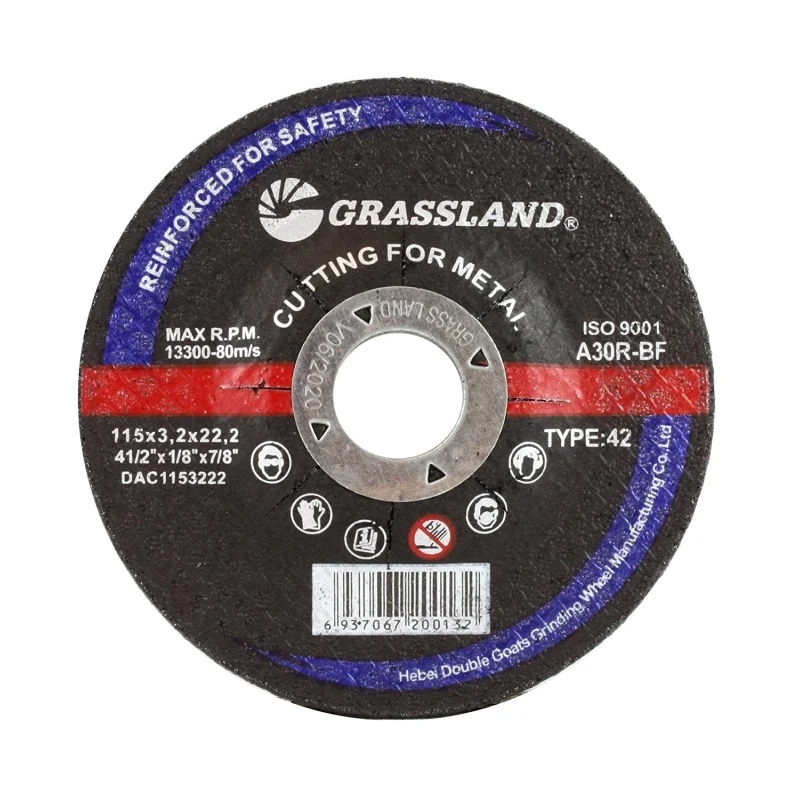 Cutting Disc, Steel Freehand Cut-off wheel – Depressed Center – 4-1/2″ x 1/8″ x 7/8″ -T42
